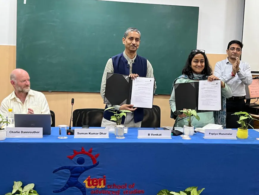 University of Leeds and TERI SAS University Sign MoU to Foster Academic Cooperation and Research Collaboration