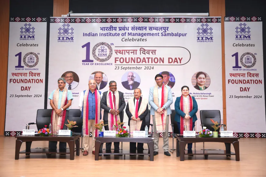 'AI to Change the Way the Students Learn at IIM Sambalpur' – Prof. Mahadeo Jaiswal On 10th Foundation Day 