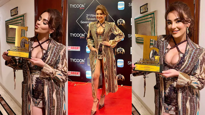 Tollywood Queen Seerat Kapoor Wins Big! Honored as Most Iconic and Promising Actress