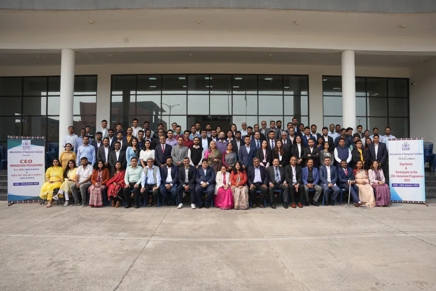 IIM Sambalpur Hosts CEO Immersion Programme for Working Professionals